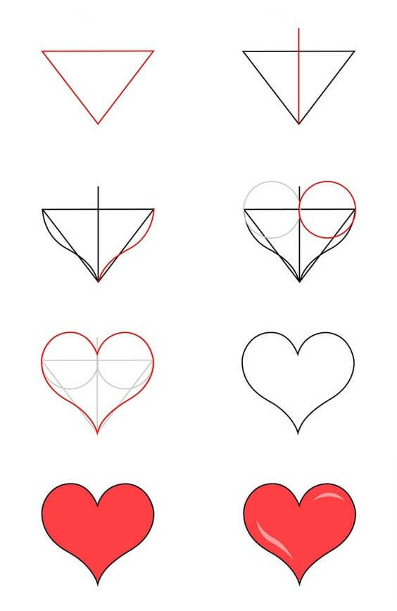 Desenhos de Coração Grande