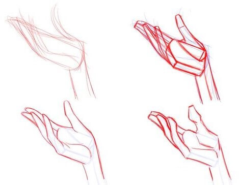 Desenhos de Dançarino de mão