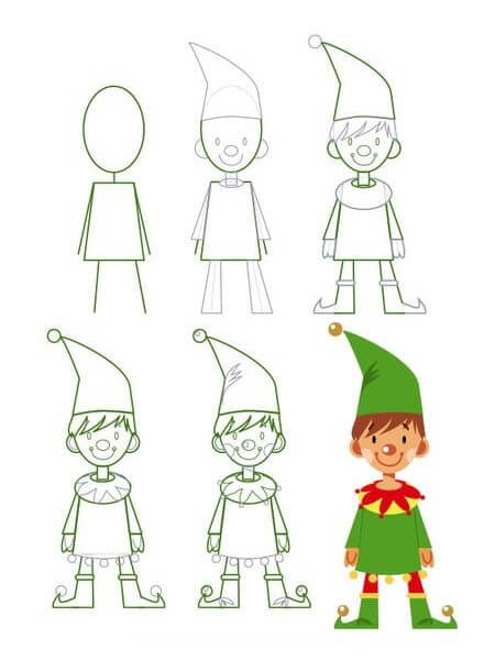 Desenhos de Elfo Doce