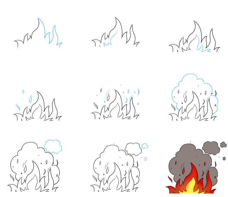 Desenhos de Fogo Aconchegante