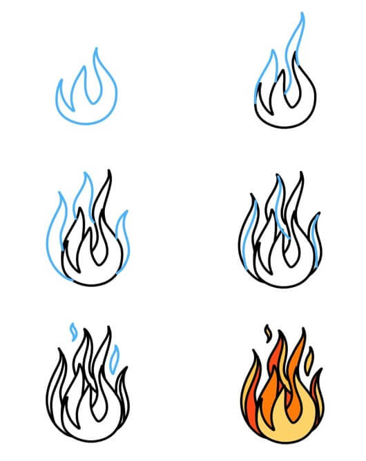 Desenhos de Fogo Ardente