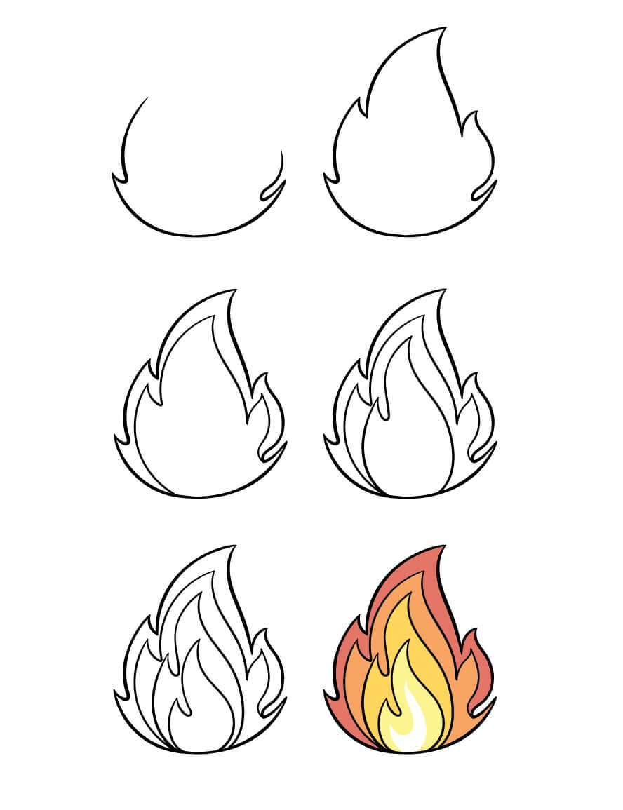 Desenhos de Fogo Grande