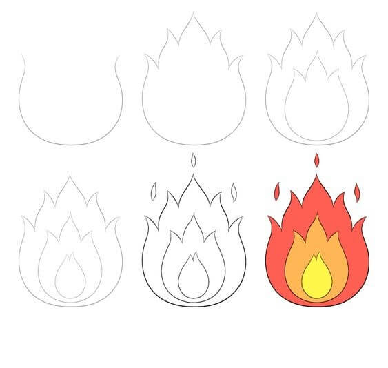 Desenhos de Fogo livre
