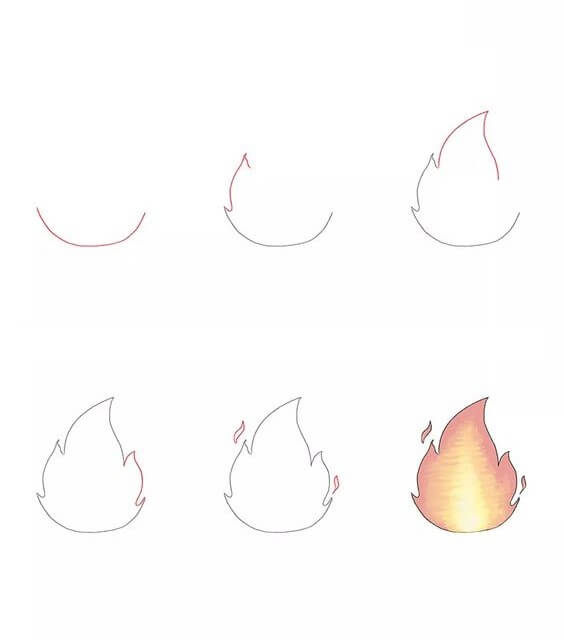Desenhos de Fogo Minúsculo