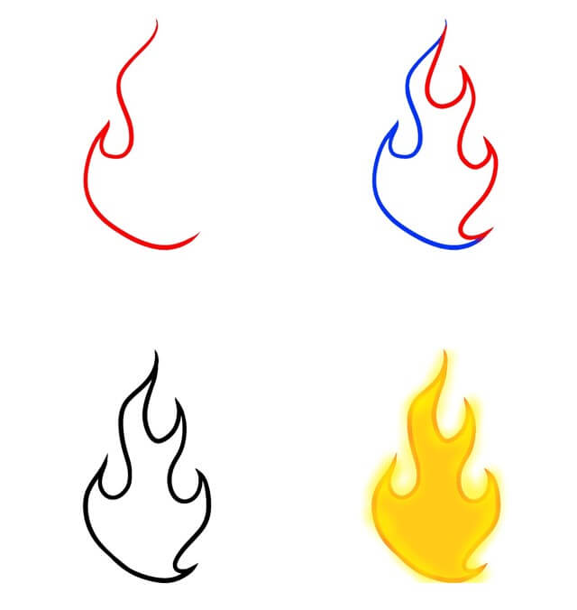 Desenhos de Fogo Suave