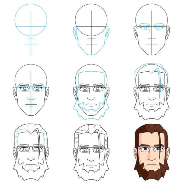 Desenhos de Garoto anime grátis