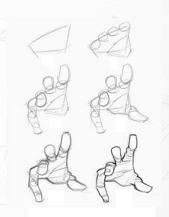 Desenhos de Gesto com a mão