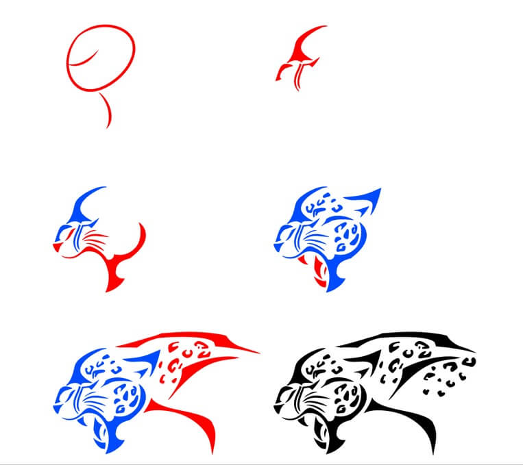 Desenhos de Ícone de guepardo