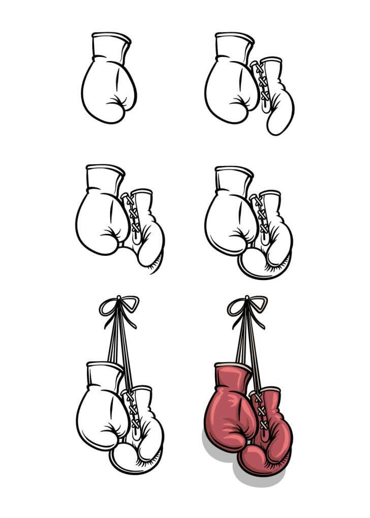 Desenhos de Ideia de luvas de boxe (3)