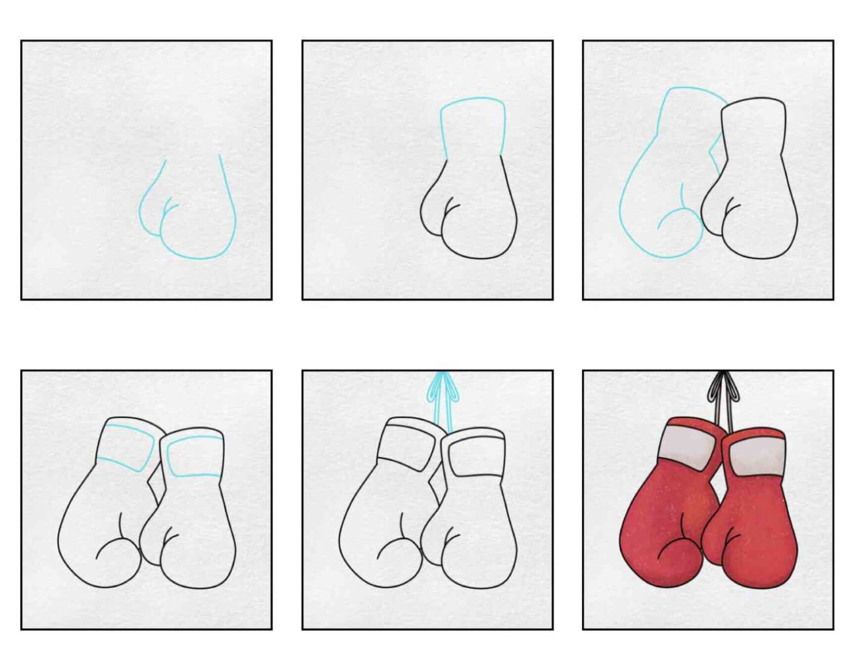 Desenhos de Ideia de luvas de boxe (6)