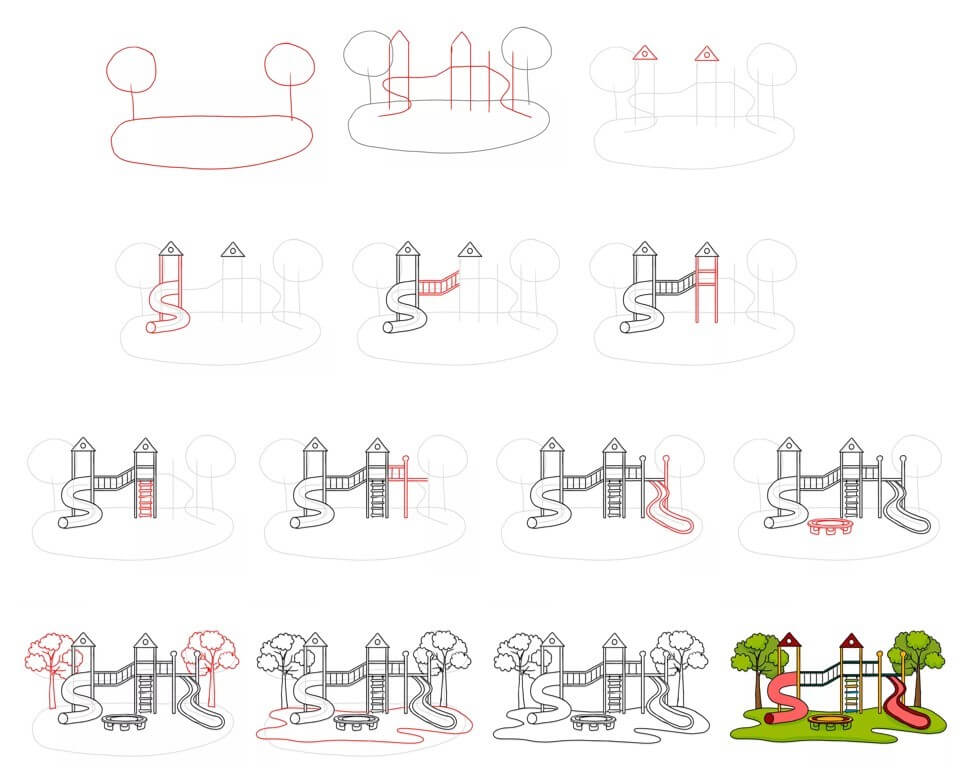 Desenhos de Ideia de playground (3)