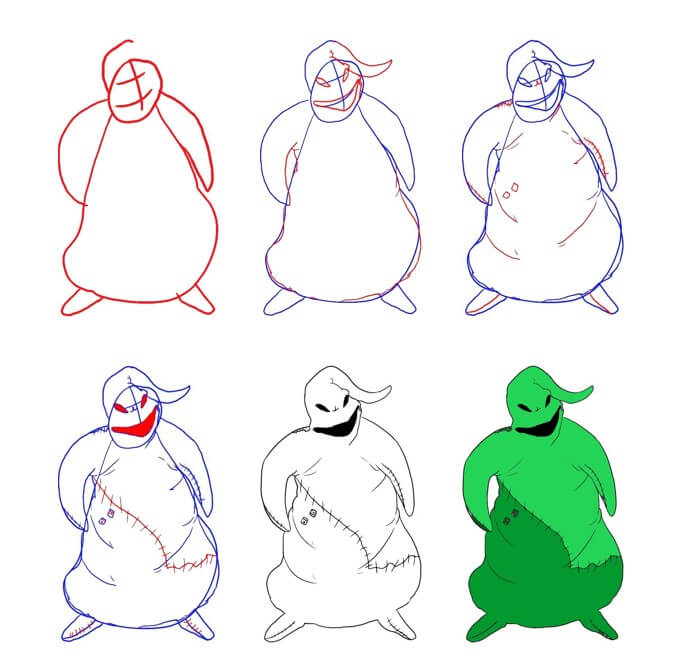 Desenhos de Imagem do Oogie Boogie