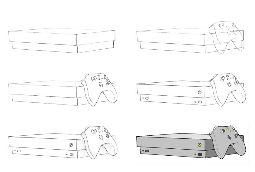 Desenhos de Imagem do Xbox
