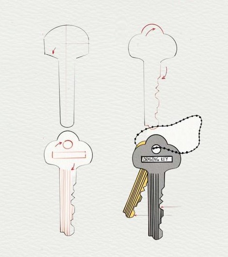 Desenhos de Imagem gratuita de chave