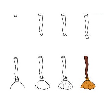 Desenhos de Vassoura