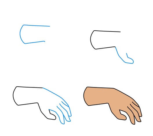 Desenhos de Mão fácil