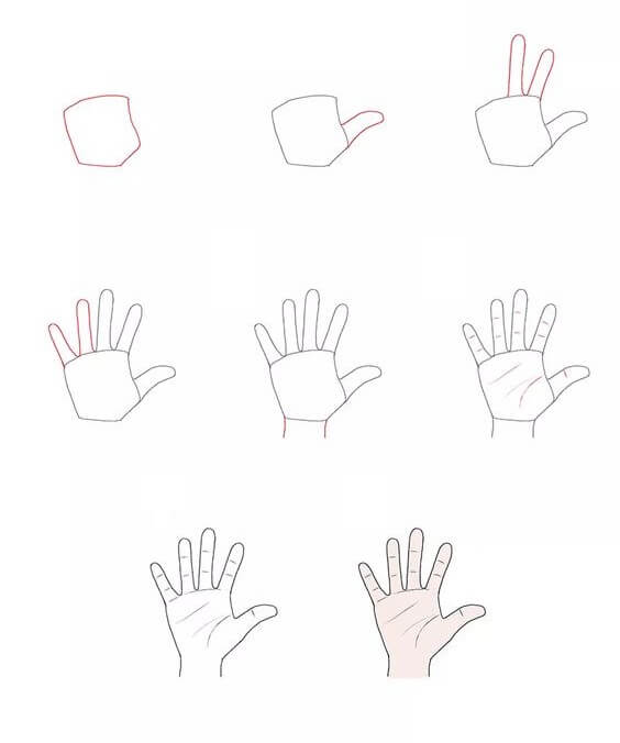 Desenhos de Mão Flexível