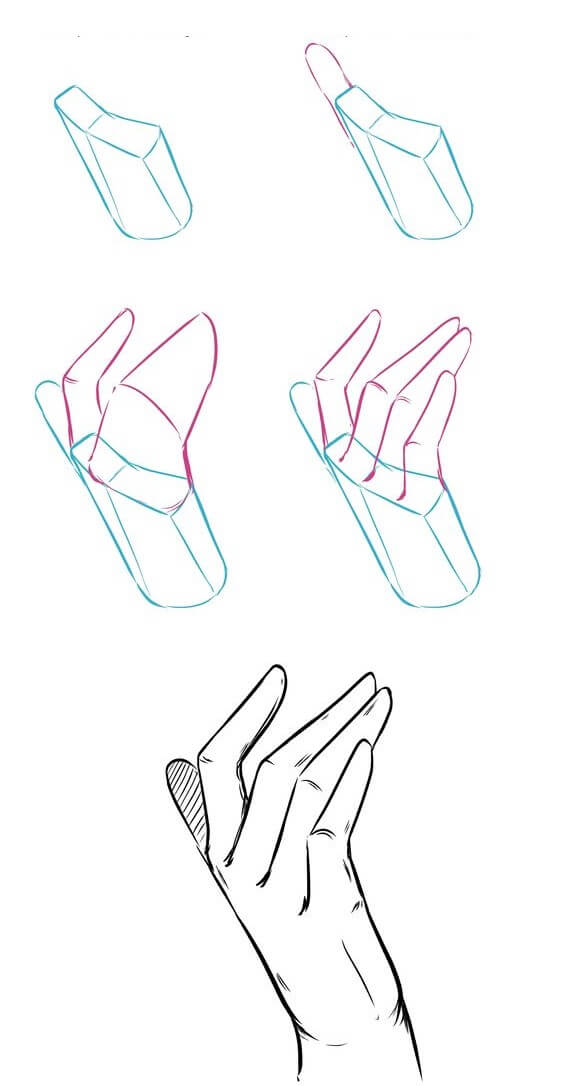 Desenhos de Mão gentil
