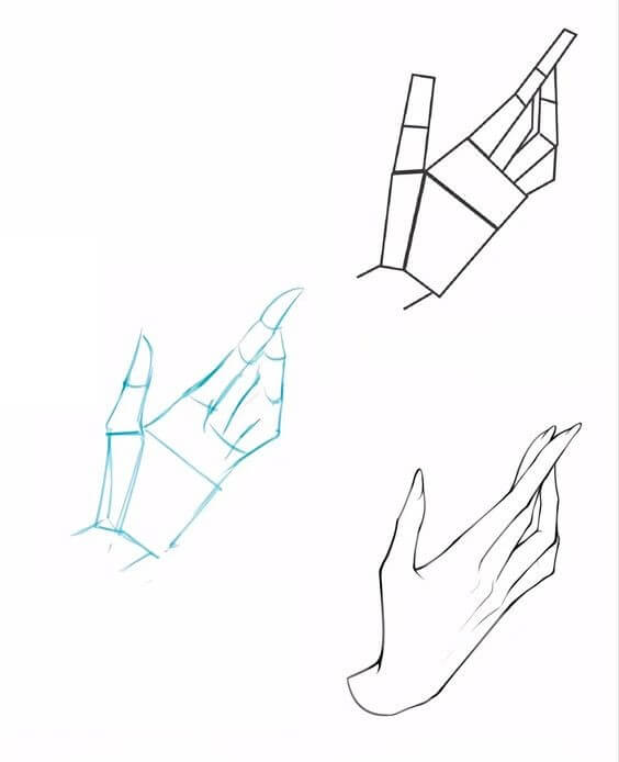 Desenhos de Mão linda