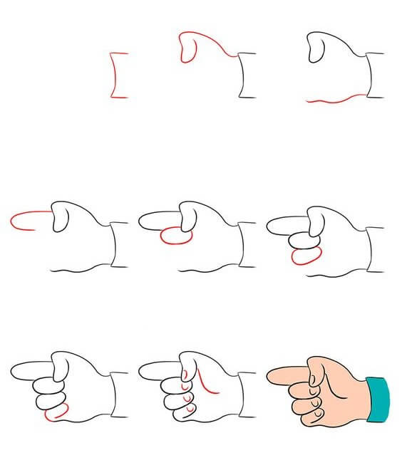 Desenhos de Mão muito básica