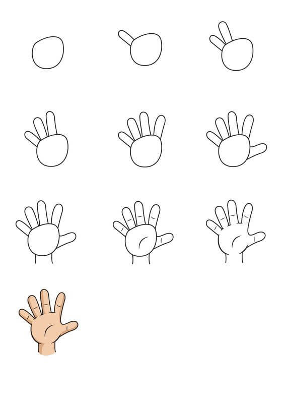 Desenhos de Mãos livres