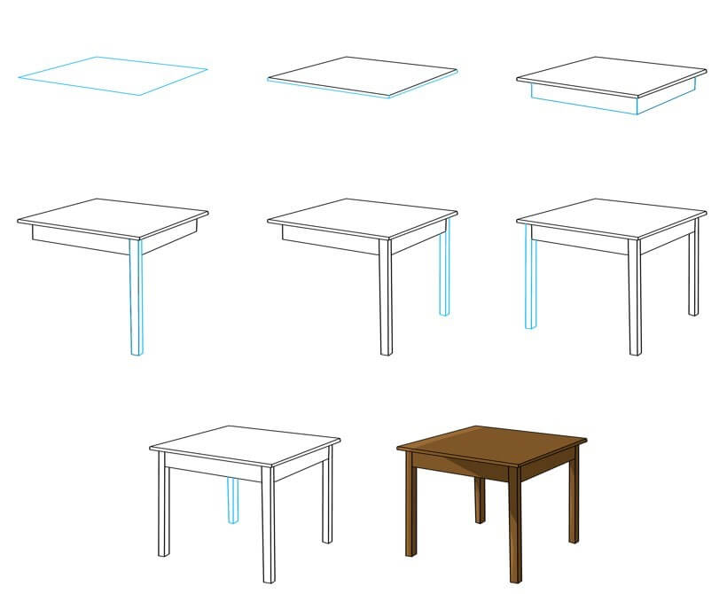Desenhos de Mesa grátis