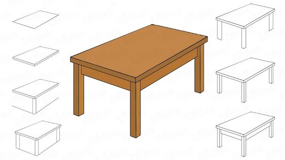 Desenhos de Mesa para crianças