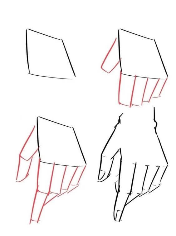 Desenhos de Natural para as mão