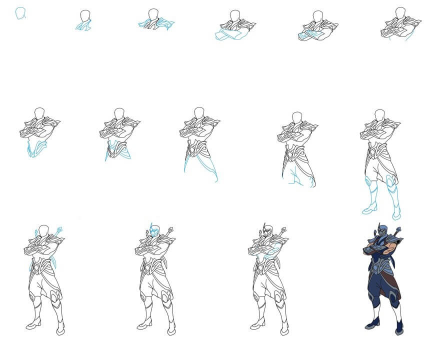 Desenhos de Ninja legal