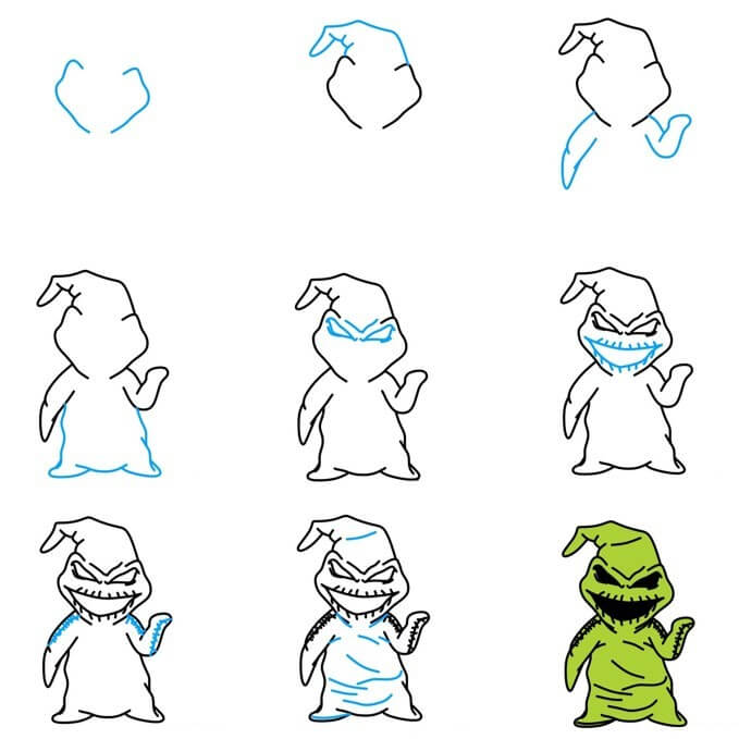 Desenhos de Oogie boogie