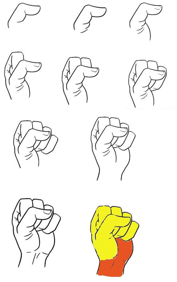 Desenhos de Raised Fist