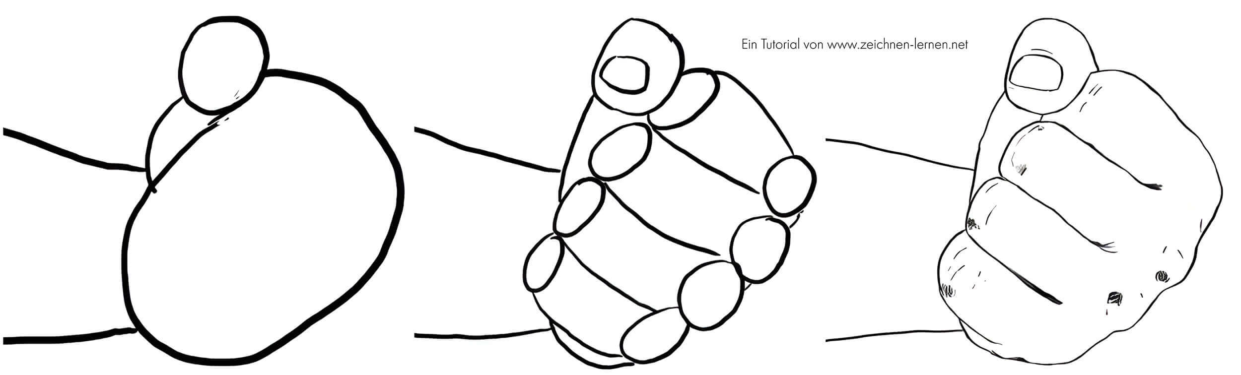Desenhos de Punho Fácil