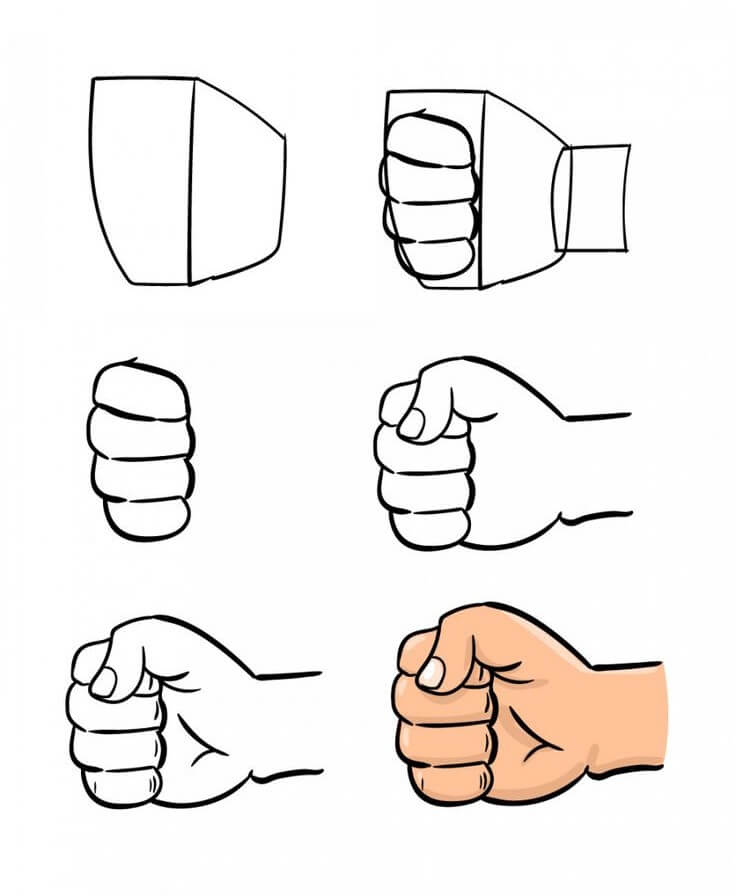 Desenhos de Strong Fist