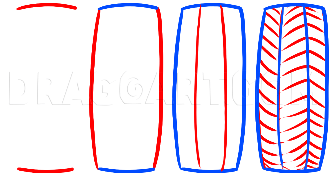 Desenhos de Roda fácil