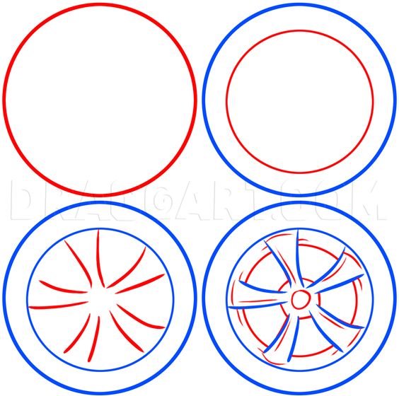 Desenhos de Roda livre