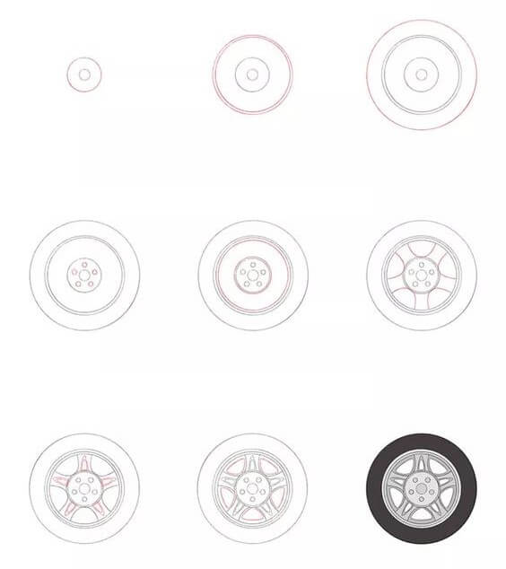 Desenhos de Roda
