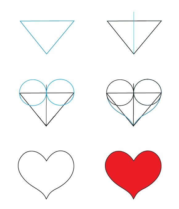 Desenhos de Um Coração
