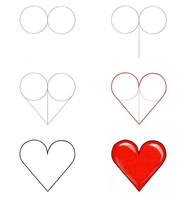 Desenhos de Um Coração Simples
