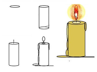 Desenhos de Vela Aconchegante