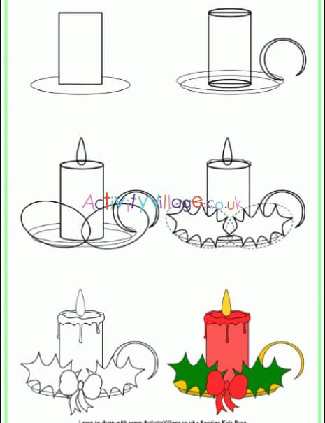 Desenhos de Vela básica