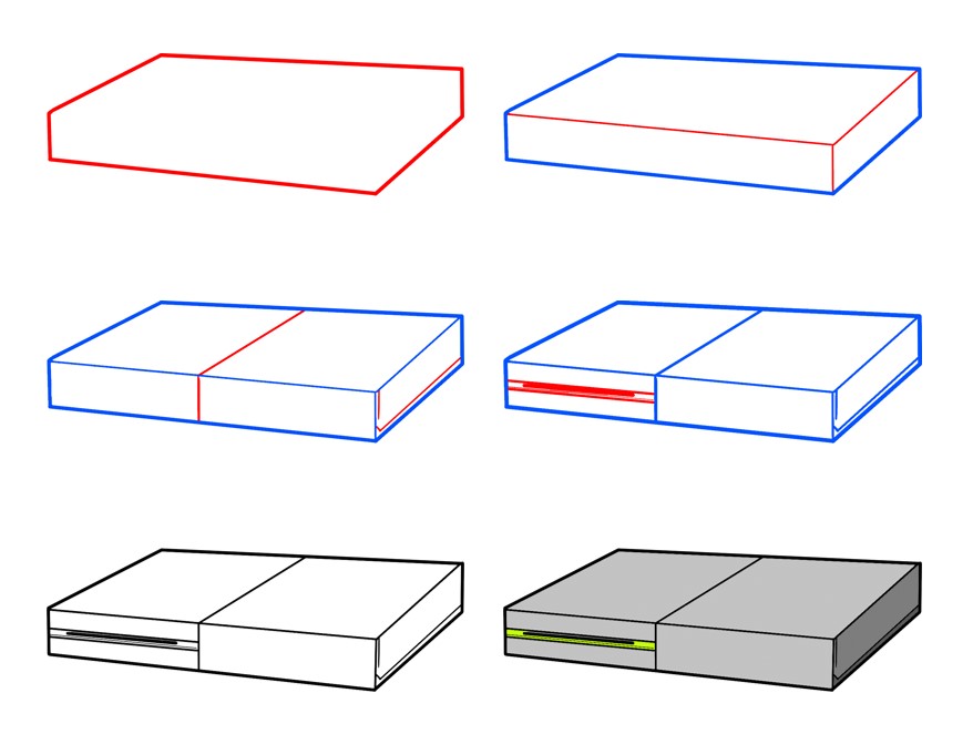Desenhos de Xbox grátis