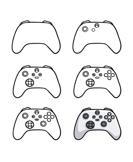 Desenhos de Xbox para crianças