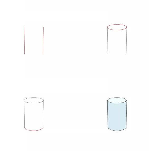 Desenhos de Xícara muito fácil