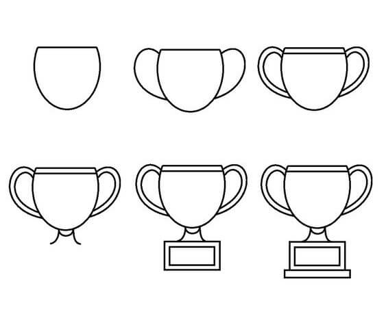 Desenhos de Base do troféu