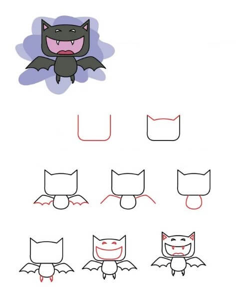 Desenhos de Fantasias básicas de Halloween
