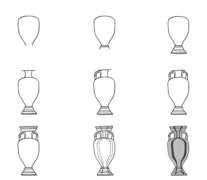 Desenhos de Futebol de troféu