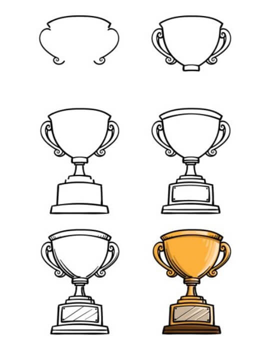 Desenhos de Grande Troféu
