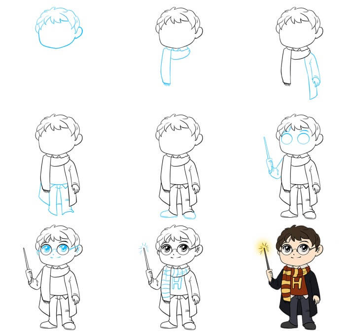 Desenhos de Harry Potter