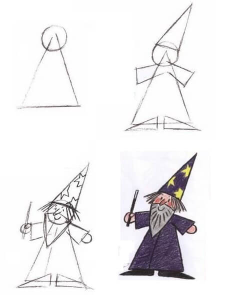 Desenhos de Homem bruxo