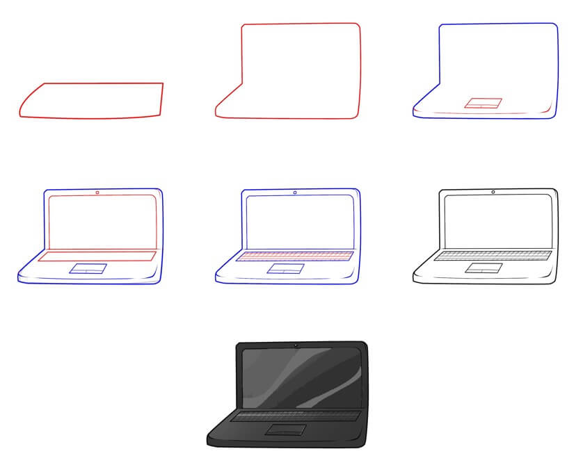 Desenhos de Ideia de laptop (10)